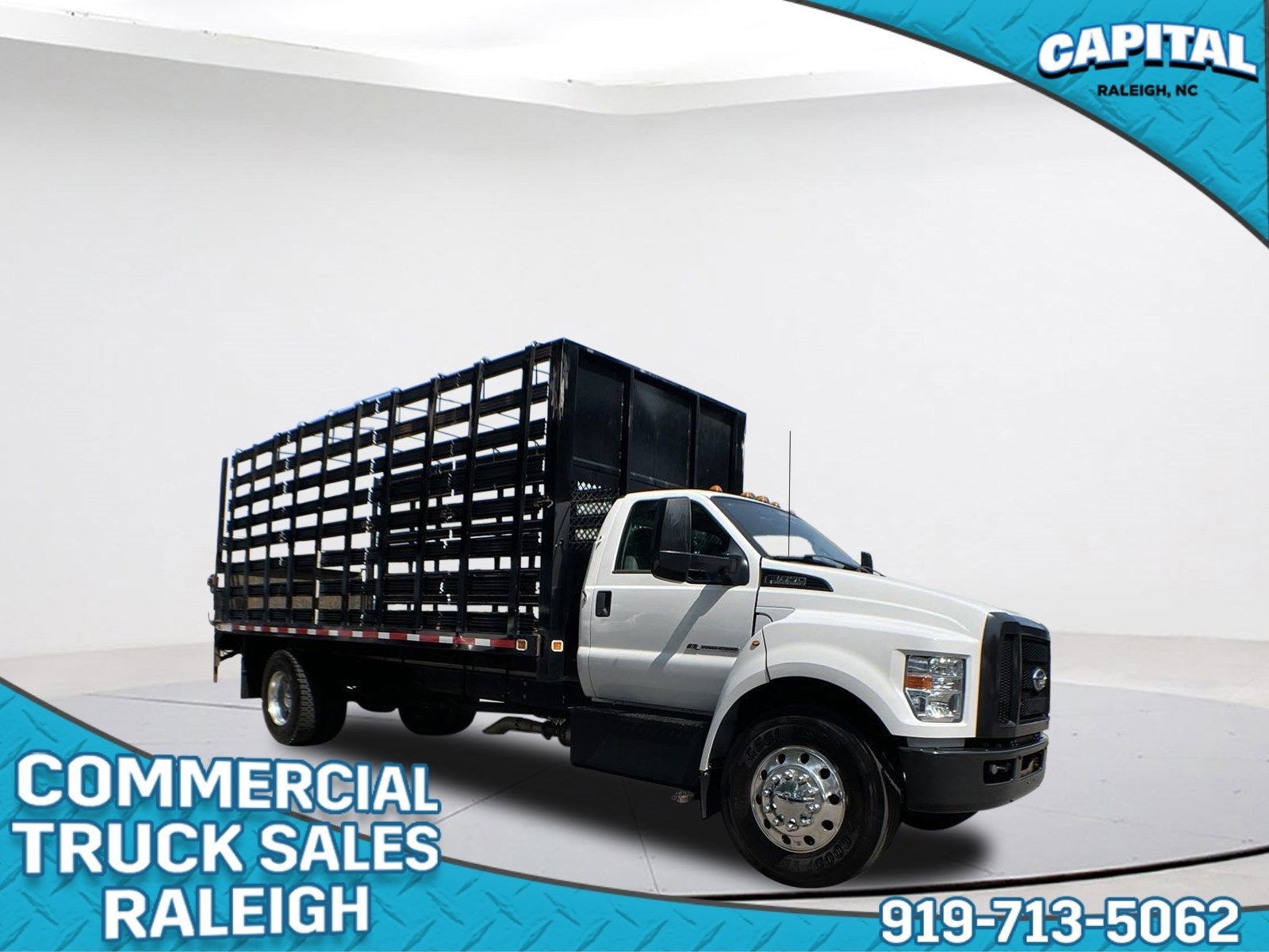 2017 Ford F-650SD STAKE BED WITH LIFTGATE Commercial